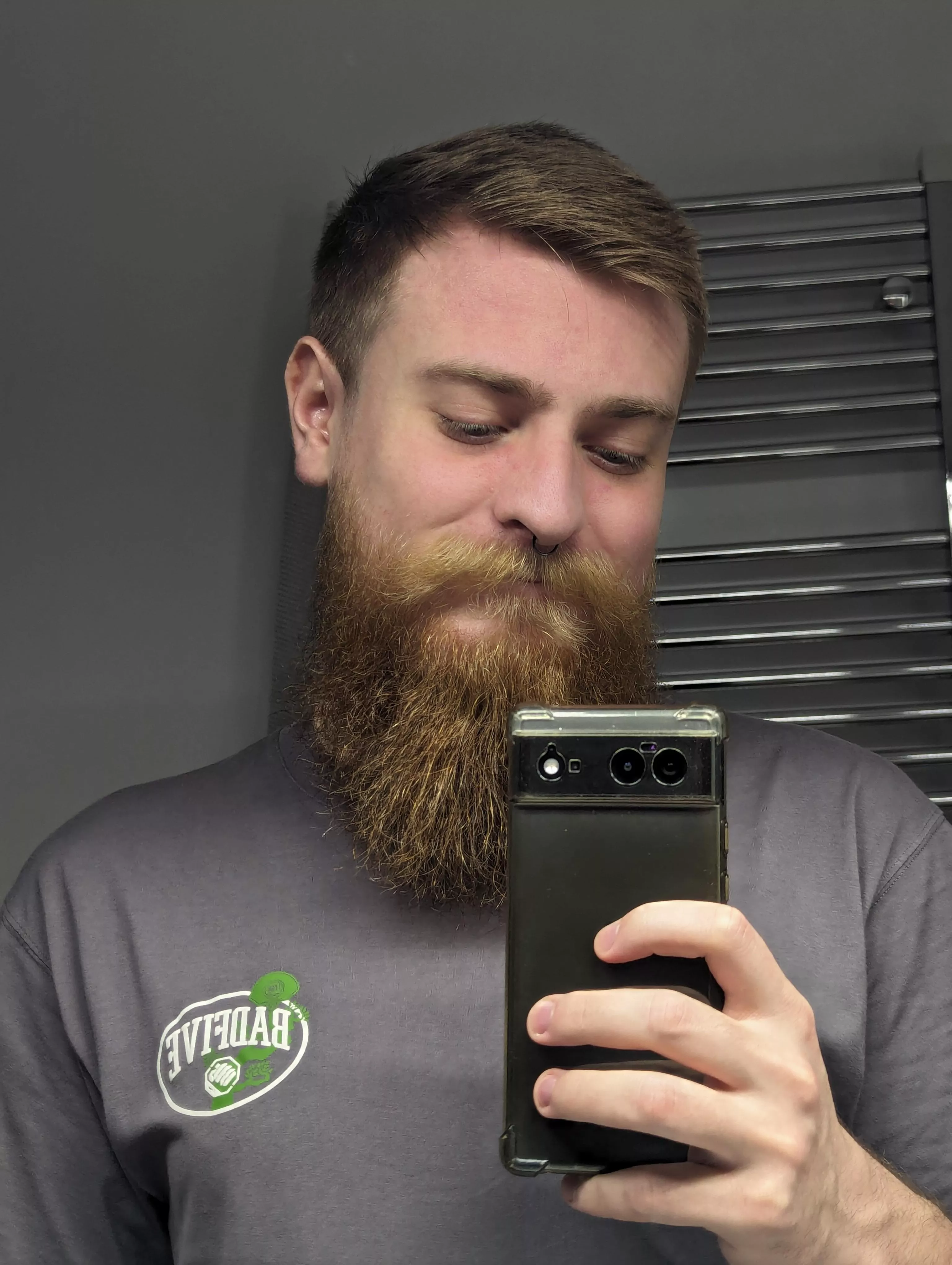 I forgot to tell yall but got a haircut posted by direbearrawr