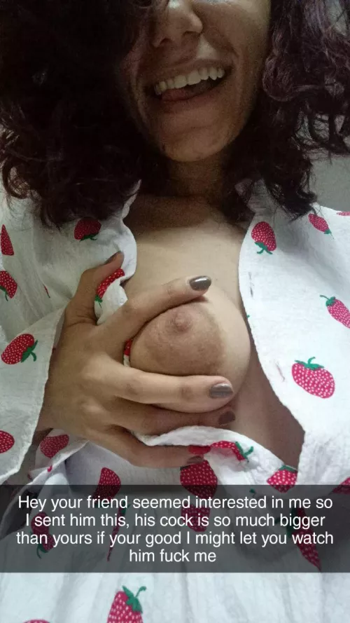 I sent this to your friend hehehe 🤭🤭 by FunnyLilyy