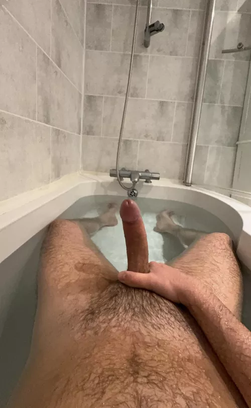 Love when the Airbnb has a bath. by SirTallyWack