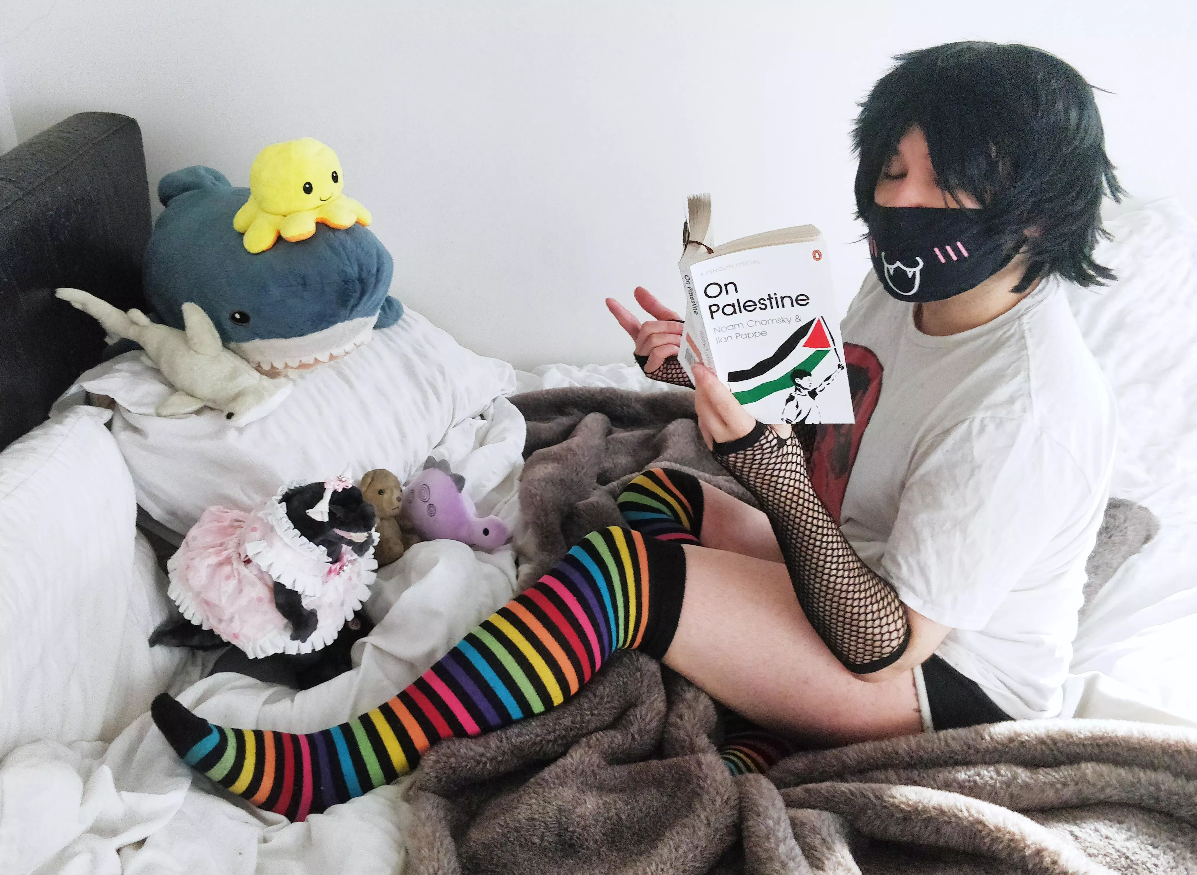 Make sure you read to your plushies to keep them educated :3 posted by Altboyfeet