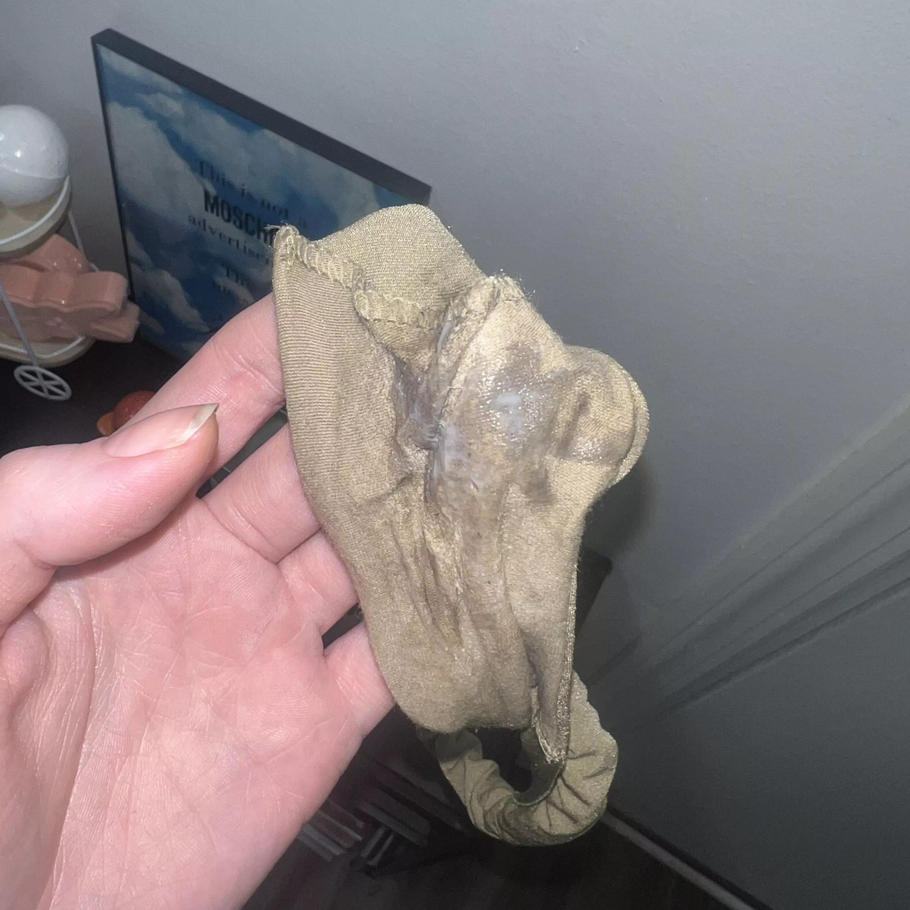 My panties were so creamy when I took them off posted by Faairyfeet