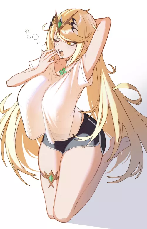 Mythra [Xenoblade II] by CheetahSperm18