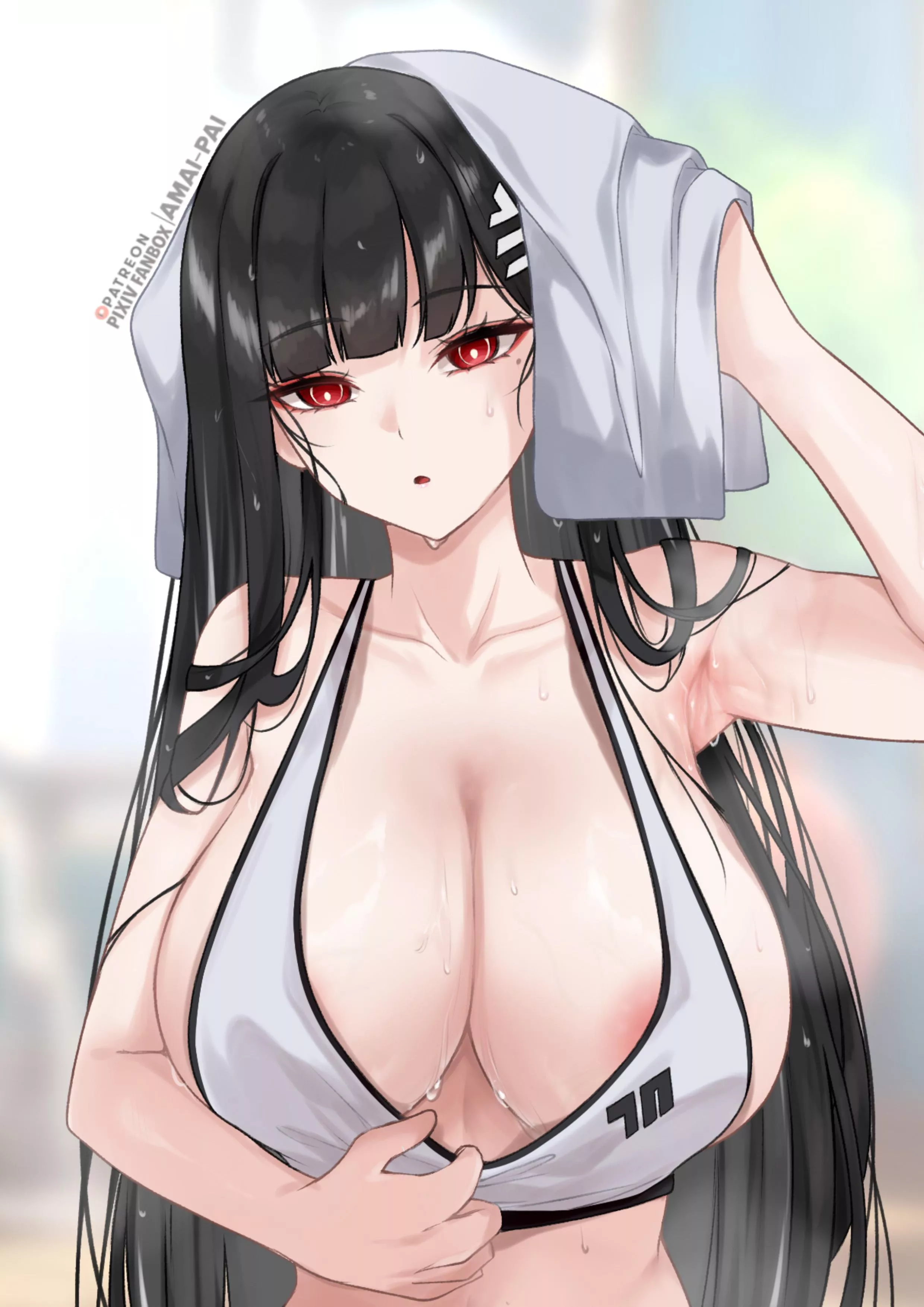 Rio Toweling Off [Blue Archive] posted by CheetahSperm18