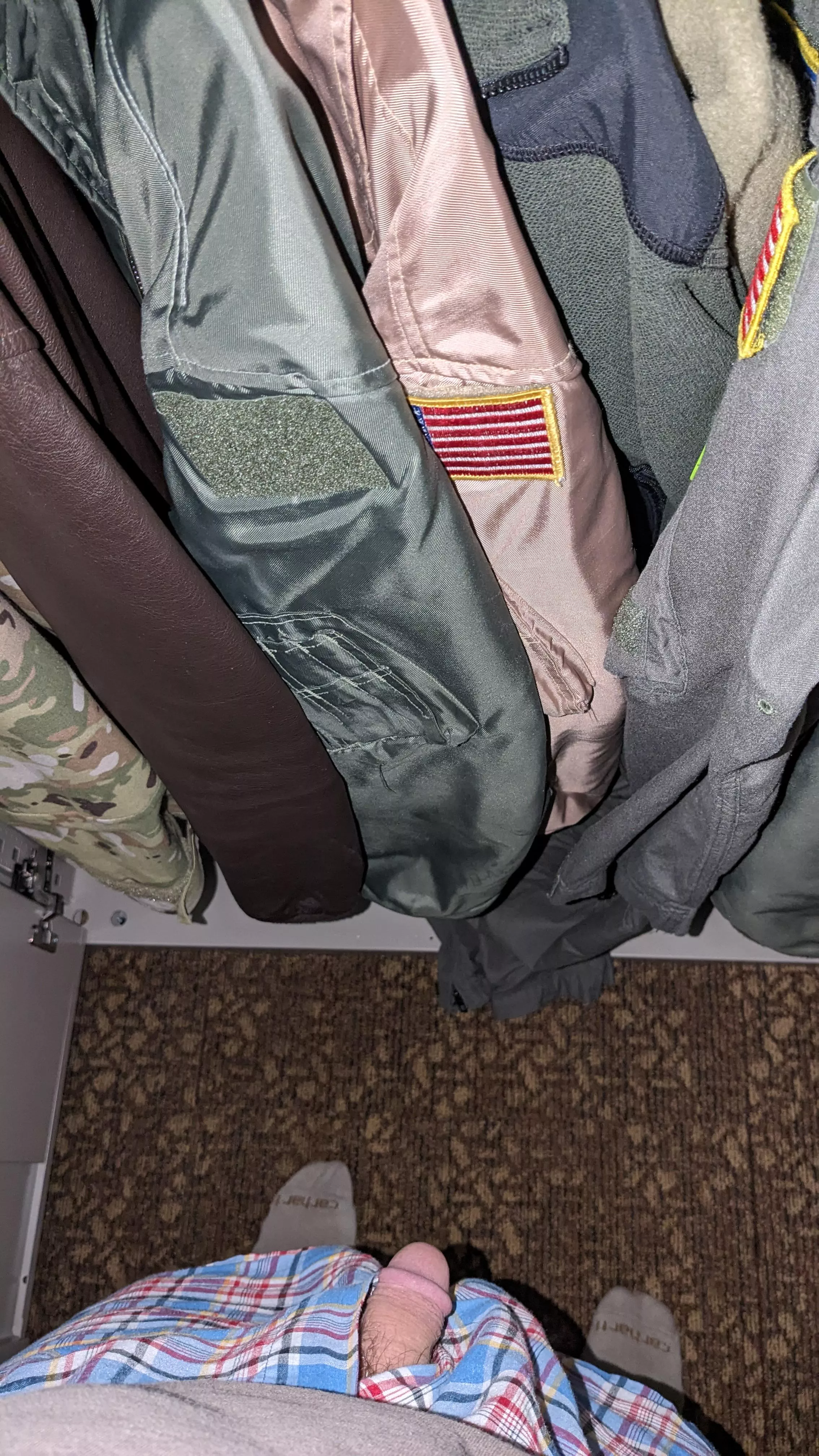 Running late because of daylight savings time. Had to change at work. posted by galaxyeng8899