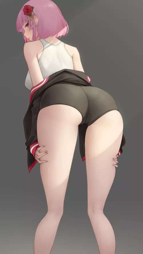 Short hair Mori [Hololive] by xSaviour_N