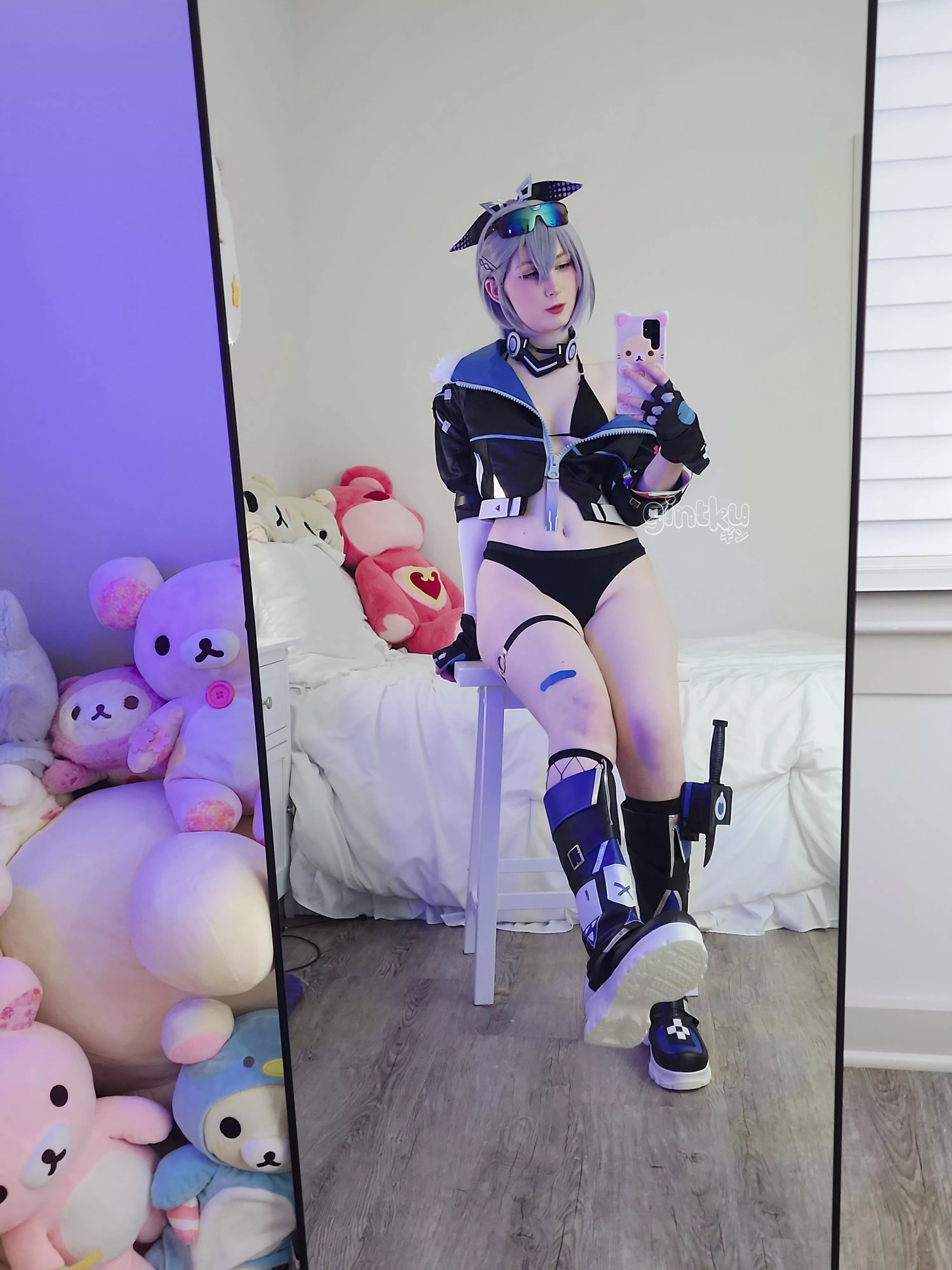 Silver Wolf Cosplay by gintku 👾  posted by gintku