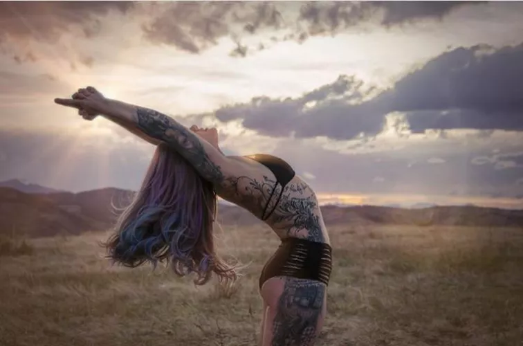 Tattoo model minimunster by MiniMunster