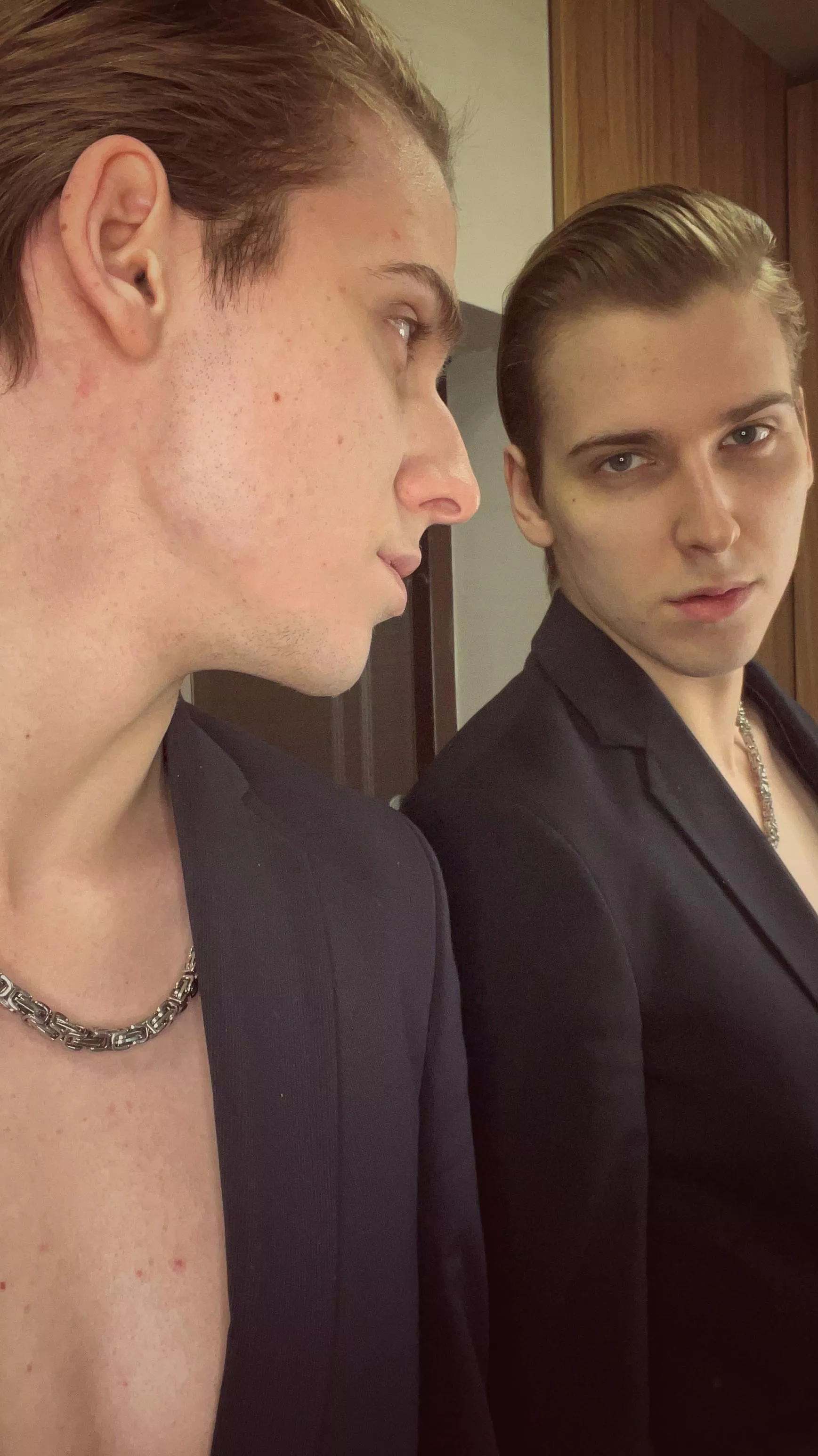 trying to pull off my seducing look... is it working? posted by TeasingLion