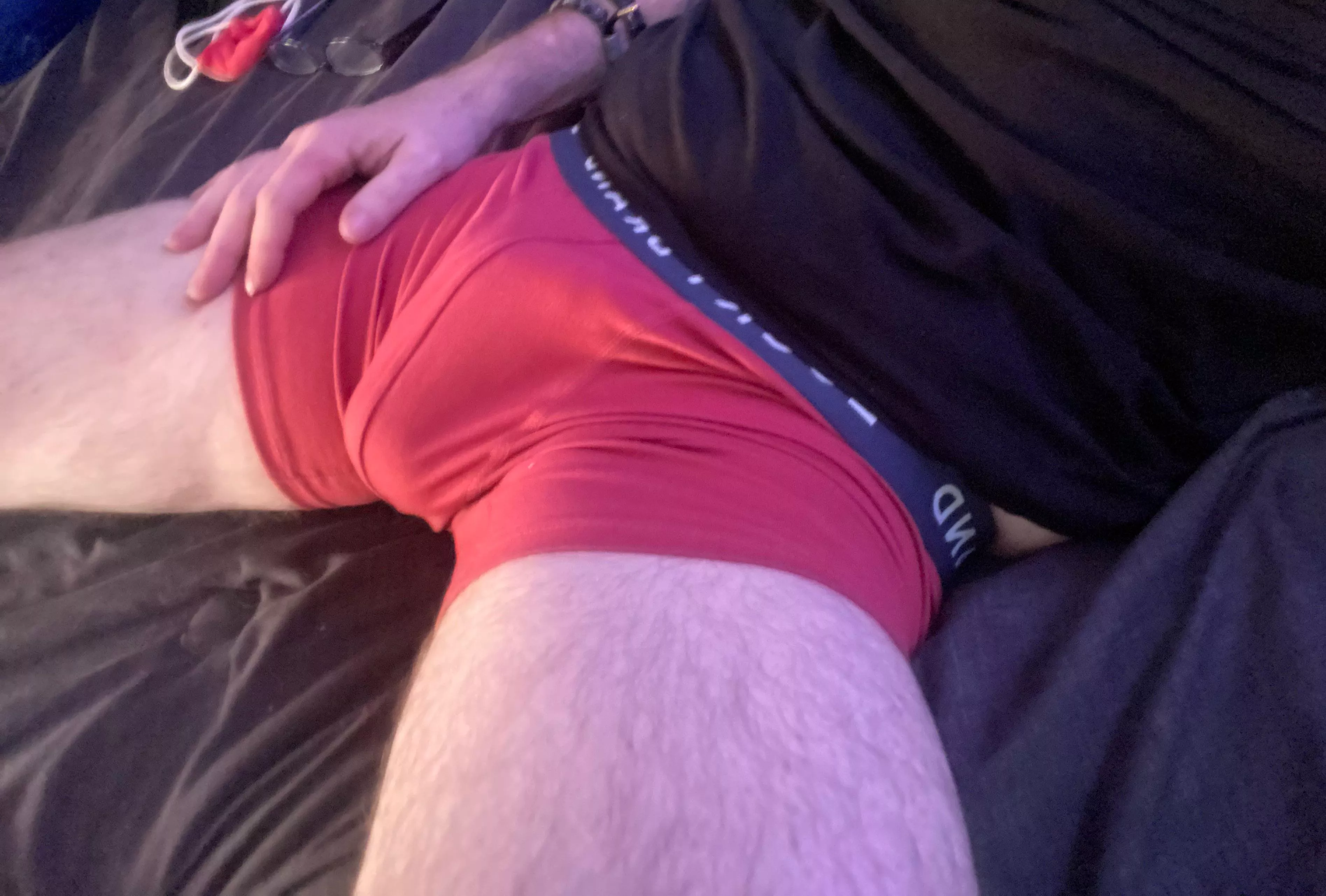 Wearing my str8 roomies underwear I snagged posted by Rocketleague4235