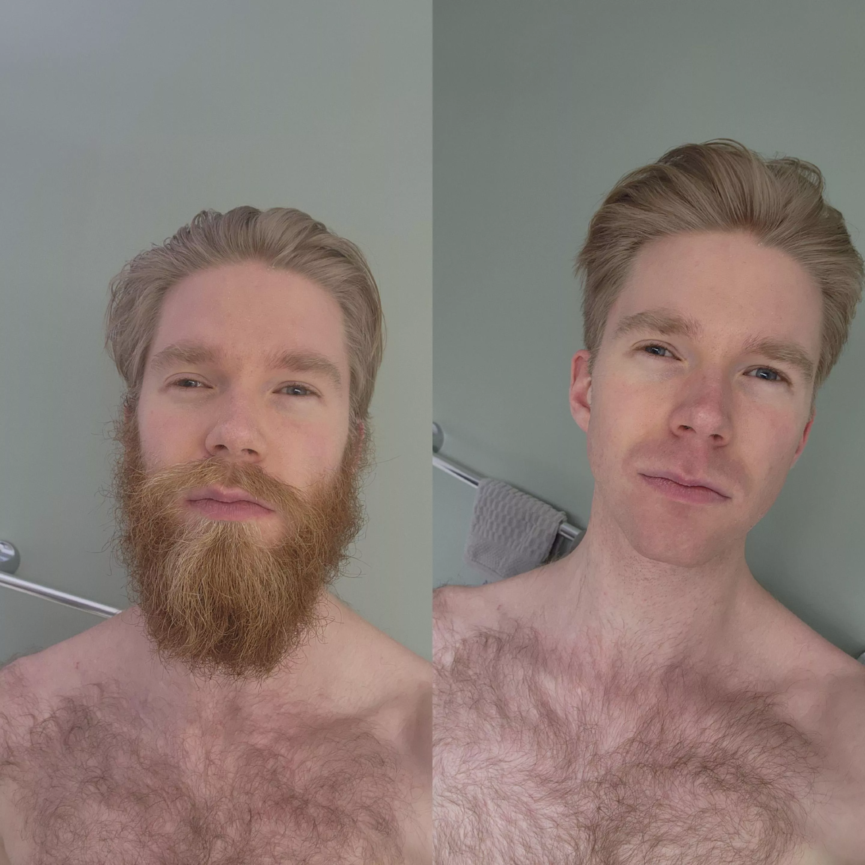 What a change can be done in a couple hours.. 😅 Do you prefer the before or after?  posted by Ecstatic-Patient-188