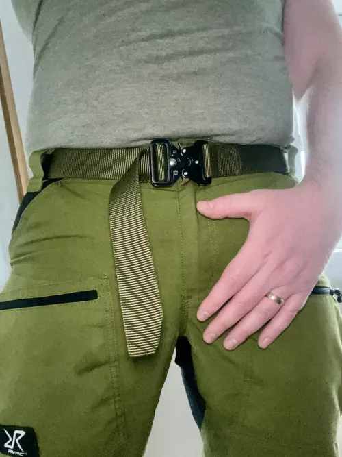 What do you think I have on underneath? Boxers or no boxers? by GingerGymGuy