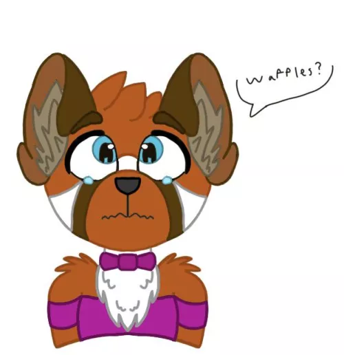 Will you give them waffels? (Art by me) by AdditionalBuyer5242