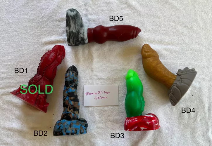 WTS Bad Dragon Toys (USA Free Shipping) by PepperLipChiliTongue