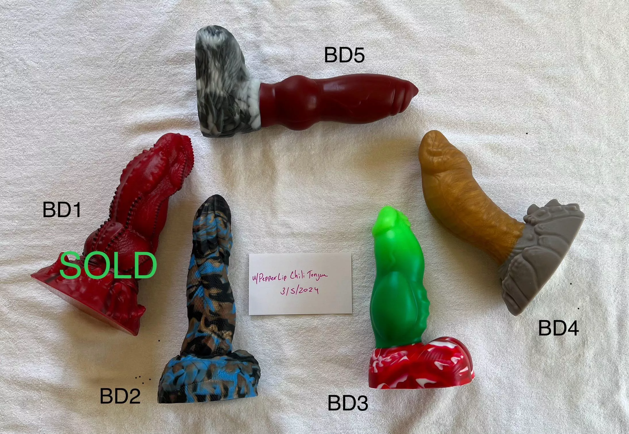 WTS Bad Dragon Toys (USA Free Shipping) posted by PepperLipChiliTongue