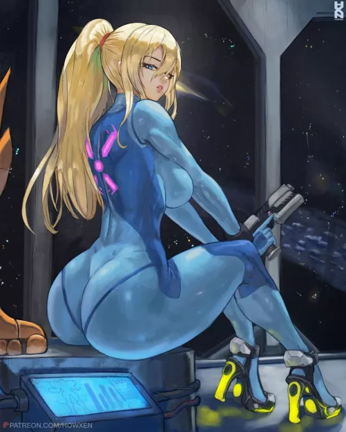 Zero Suit Samus (Howxen) by PMatty73