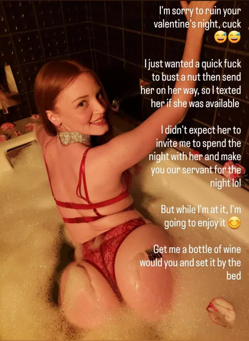 A simple text ruined your valentine's night  by Captiondude1996