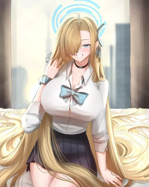 Asuna the Hair Goddess (By: CERGUSS) by jorge-lito99