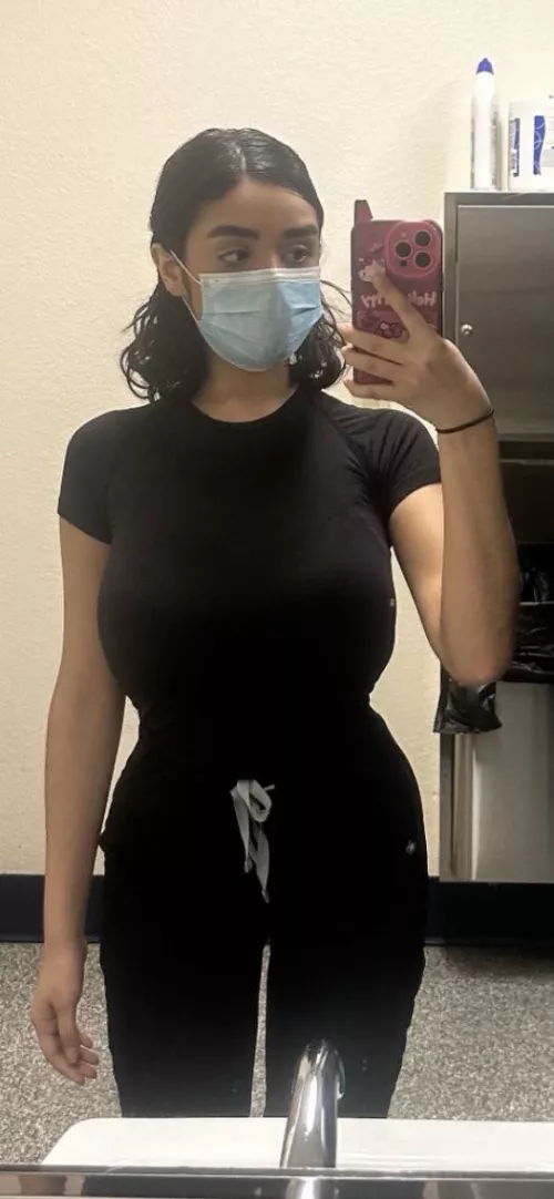 Bust so big she couldn’t hide it in dark colors  by Tiddies_Galoree