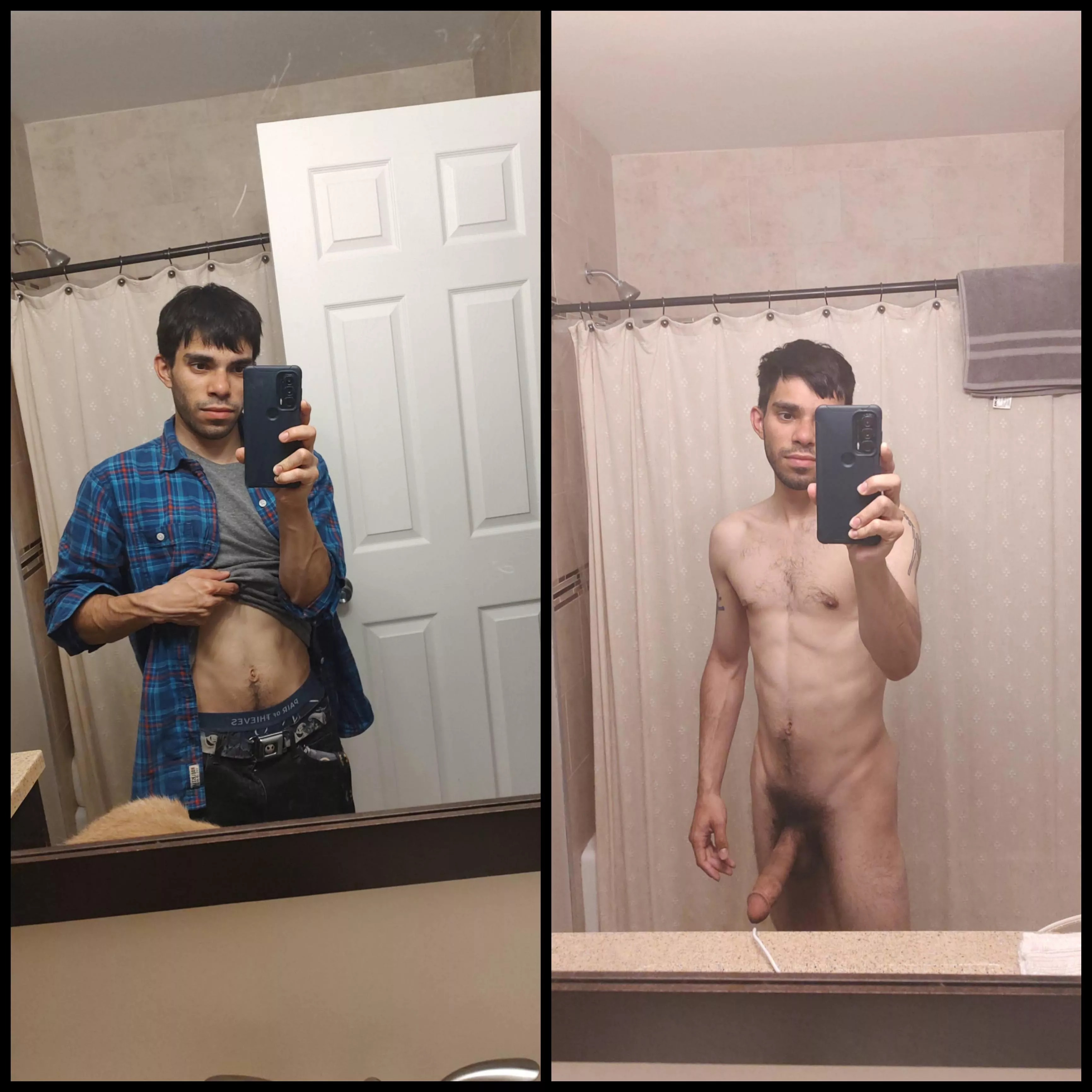 Dressed vs undressed  posted by ericf505