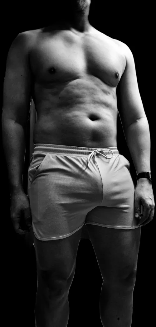 Gym shorts bulge! by Muscular_Lover