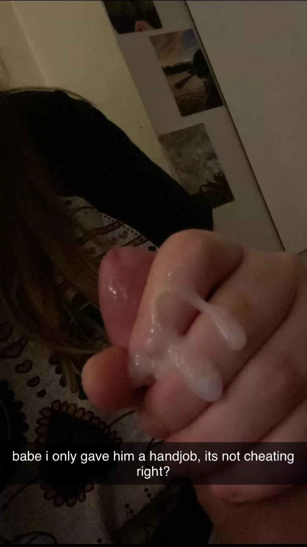 it was only a handjob 🙄🤭 posted by crystaliiser