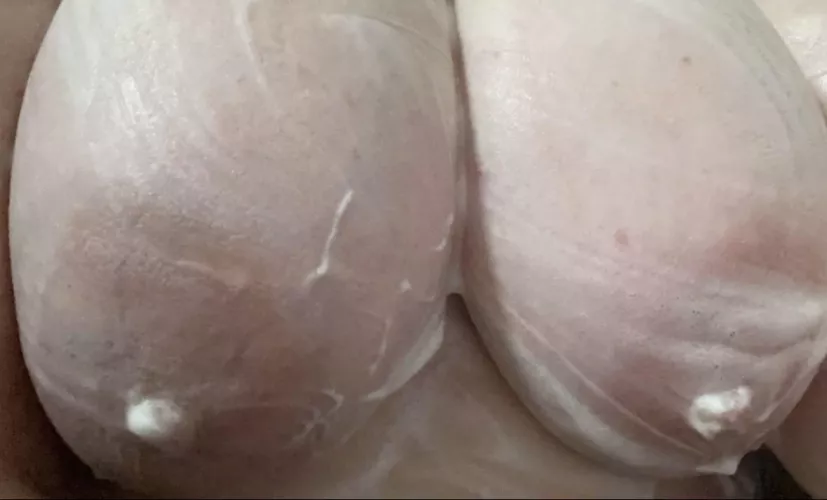 It’s only soap but what else would you cover them with?  by sloppyspitbitch