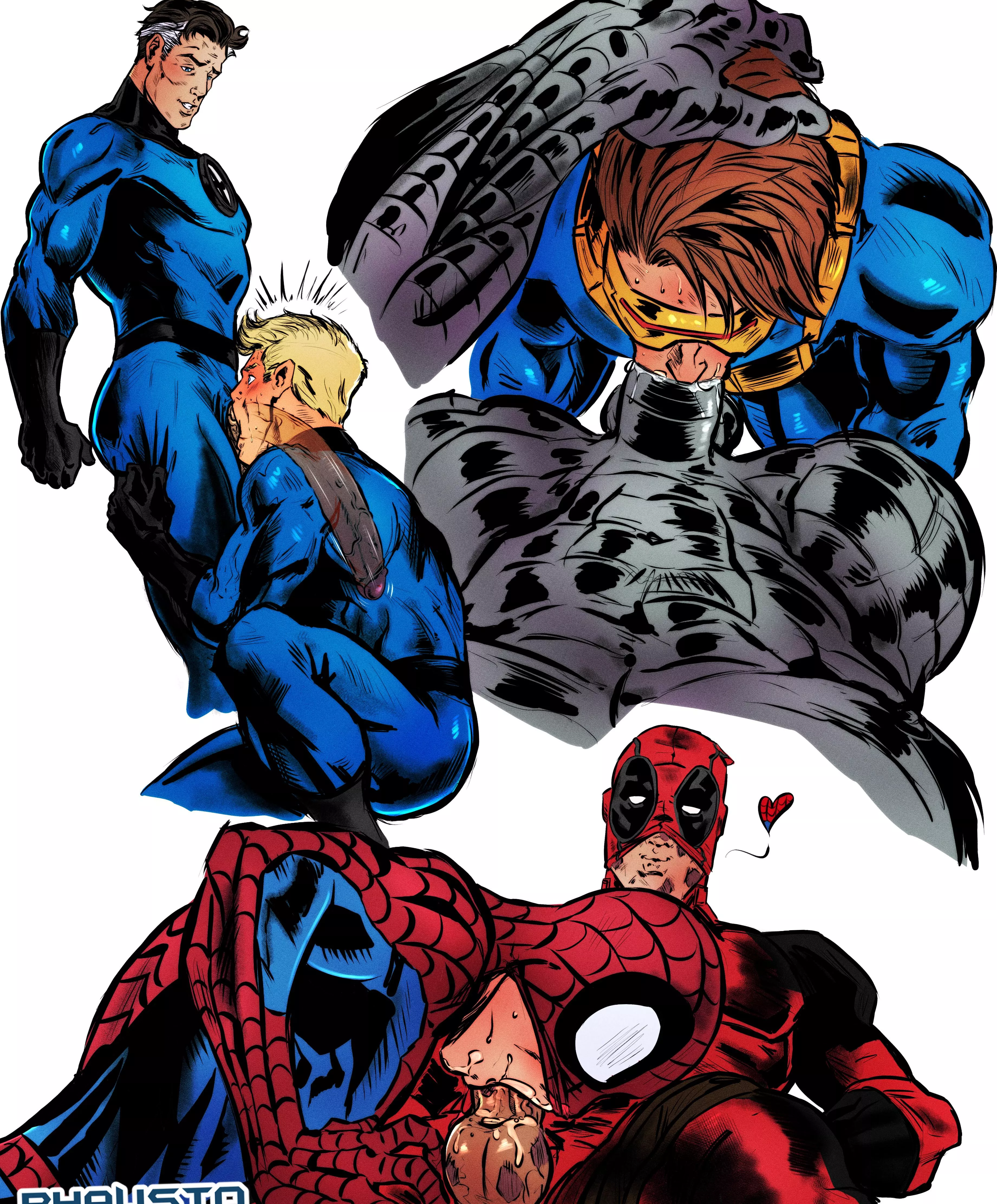 Marvel Love by Phausto posted by revolving_tiller