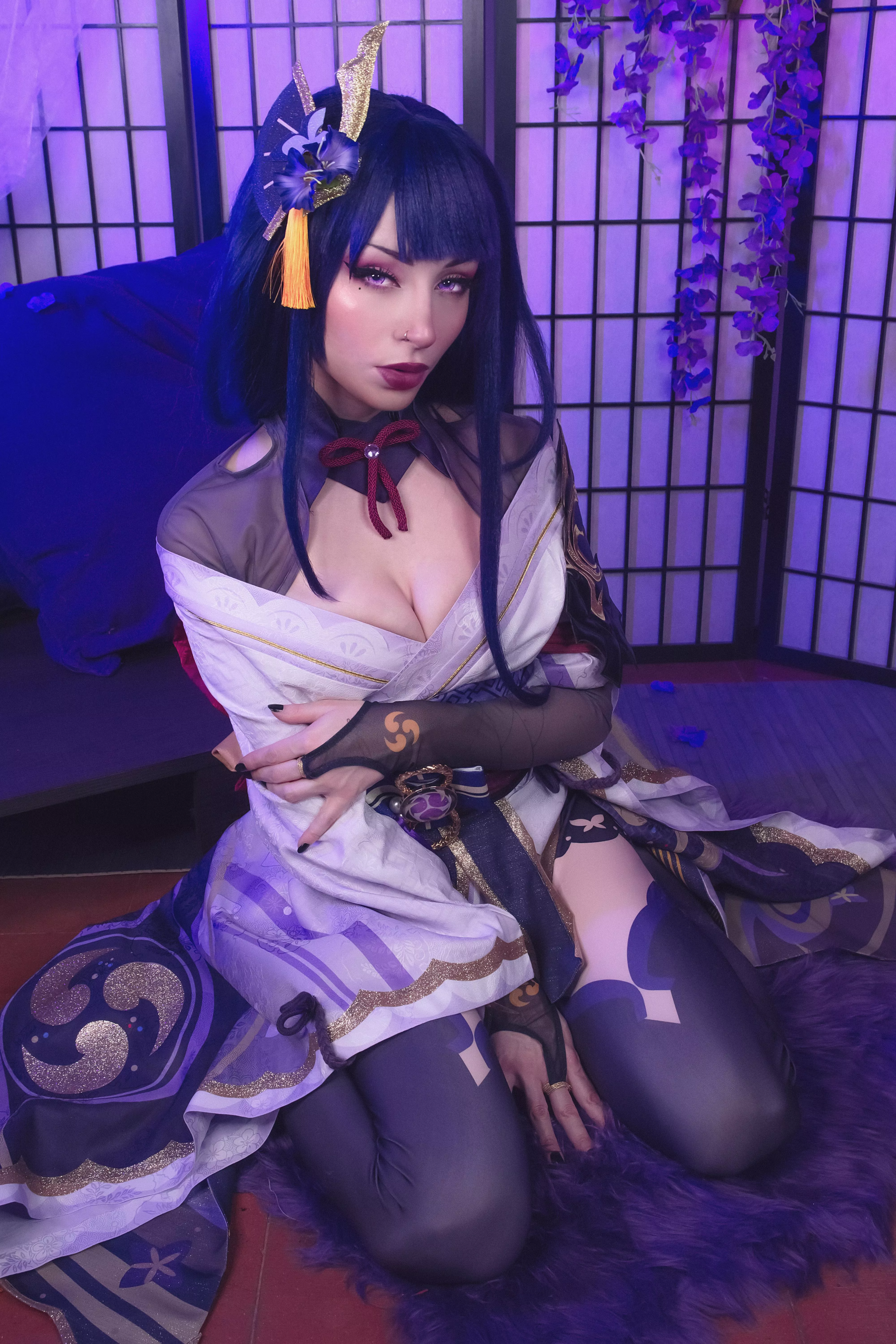 My Raiden Shogun cosplay from Genshin Impact (Shiroktsne) posted by Weird-Doughnut7002