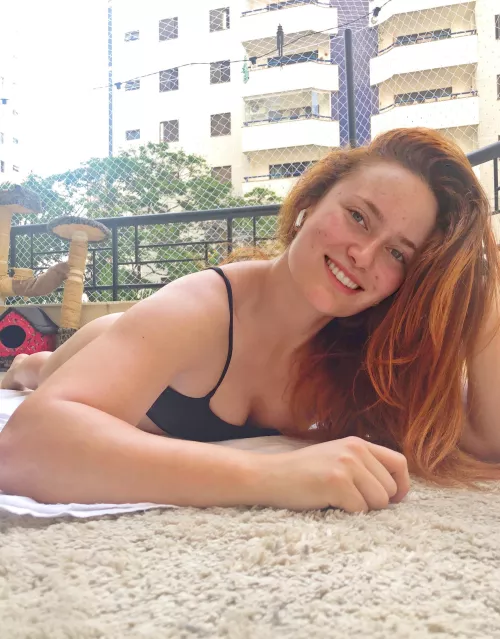 No panties for sunbathing  by Puzzled_MJ