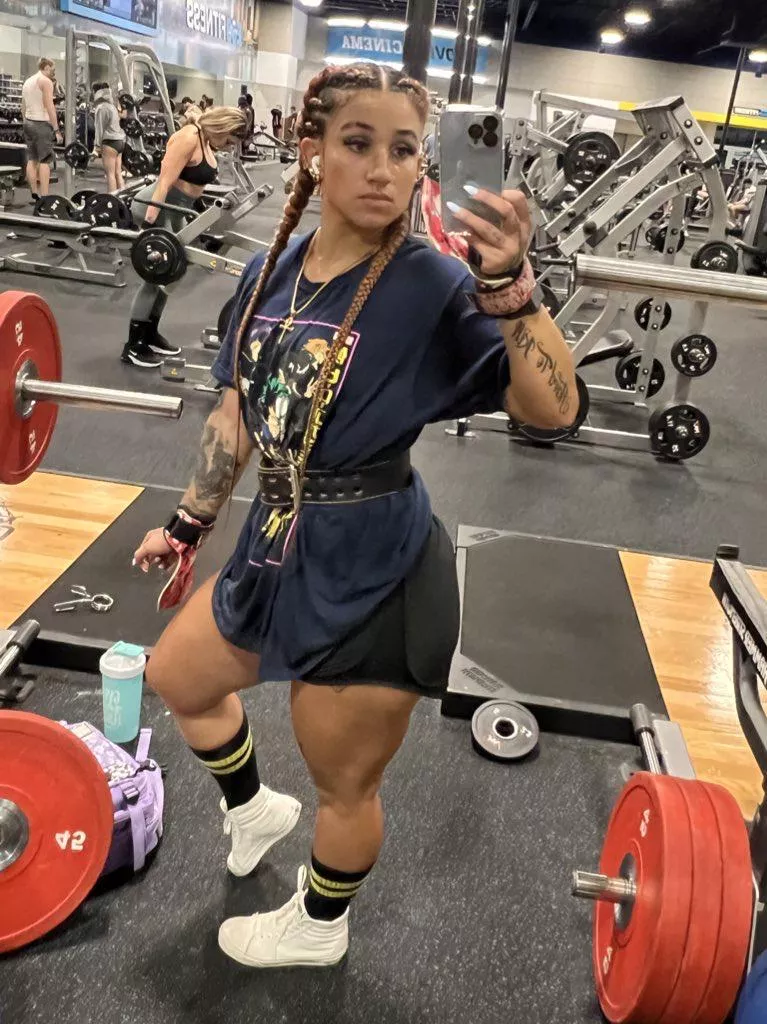 Starting to elevate my routine and add more weights. posted by Alexia_Richard