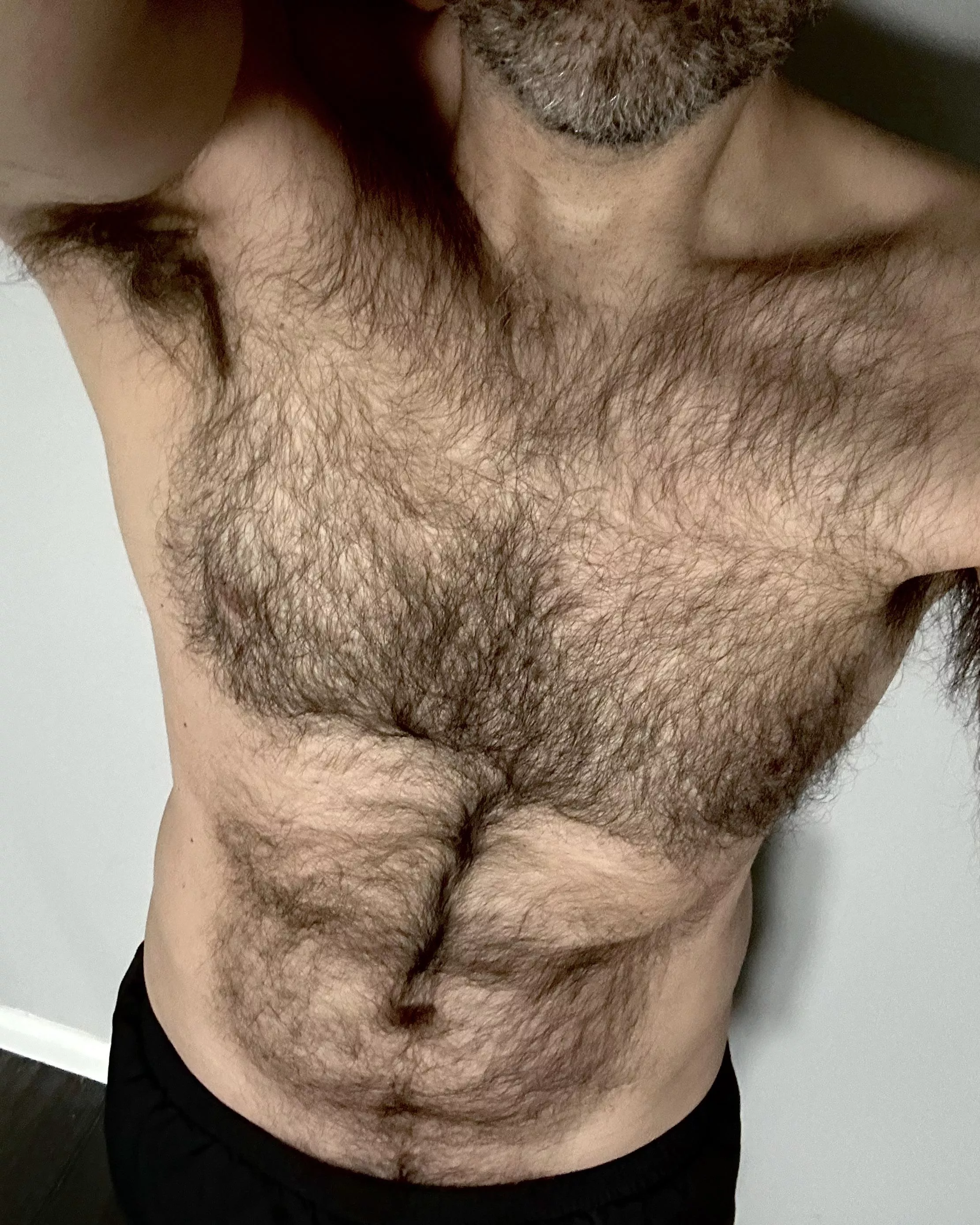 Struggling to keep my belly lean this winter, but I love pizza too much & life's too short. Fuck it. Have another slice. posted by jerseyjaxoff