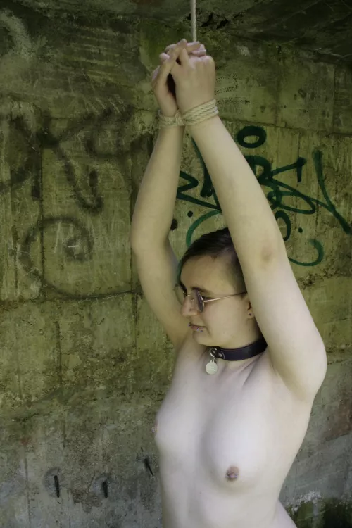 strung up in an abandoned building by Mercy_Minx