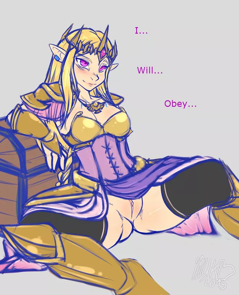 Will.. obey.. must obey (art by inuki) posted by limeflavoredapplepie