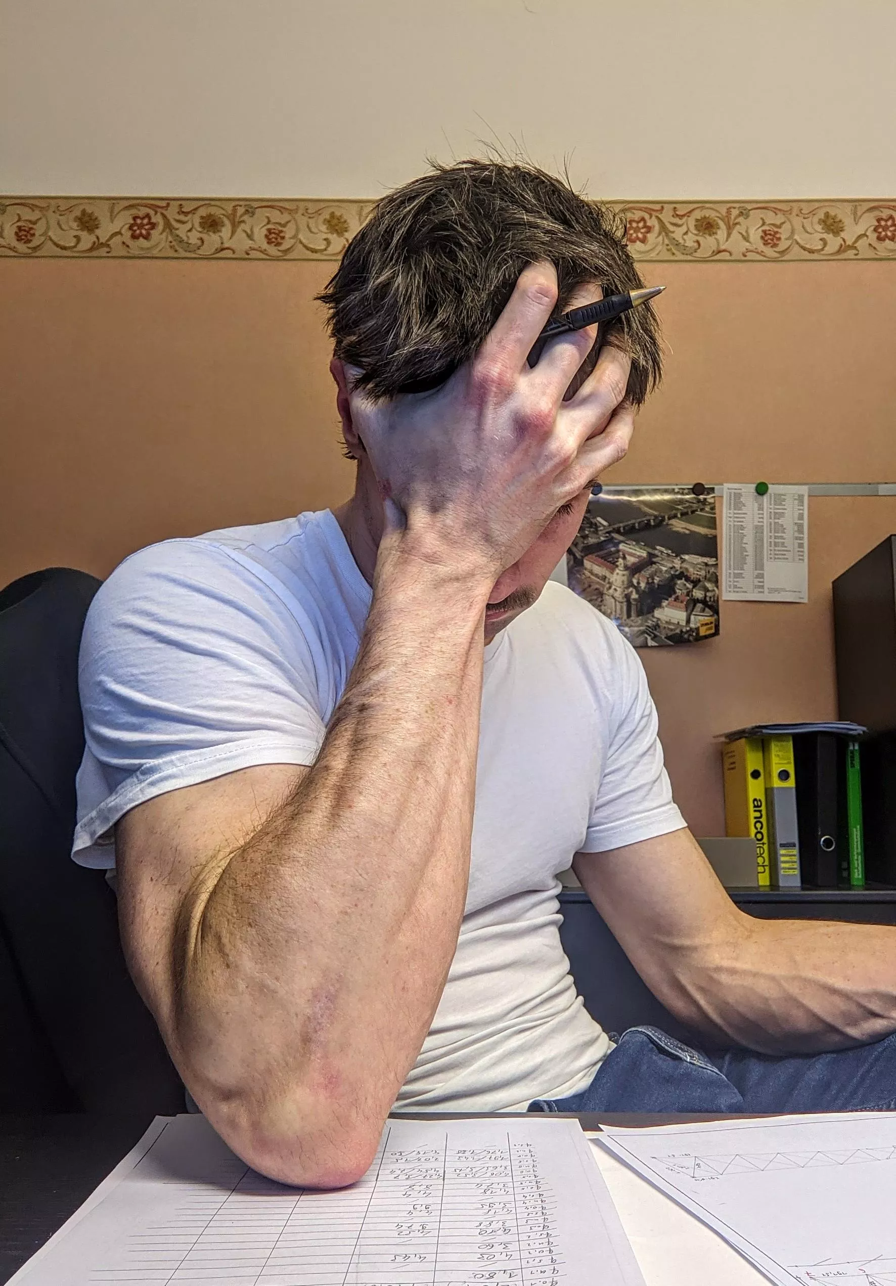 Would you hit on me if we were coworkers? posted by bookehuck