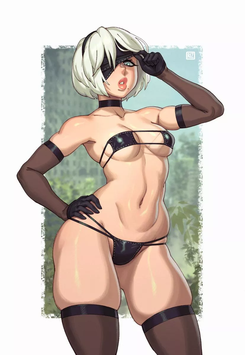 2B (Riz) [Nier: Automata] posted by netap