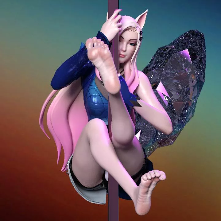 Ahri pole dance (League of Legends) [Artist: SongY663] posted by ComaOfSouls
