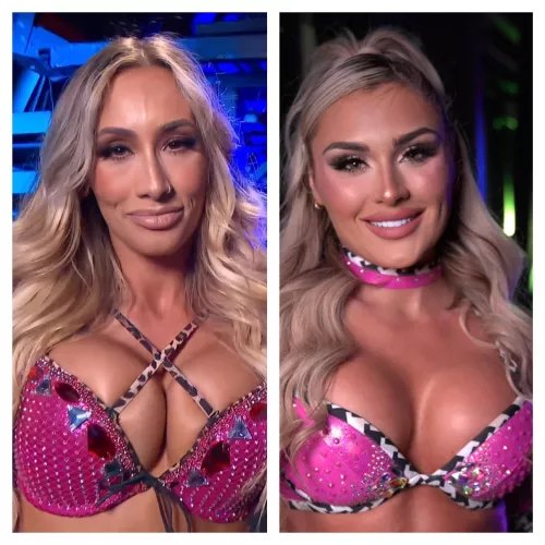 Carmella vs Tiffany Stratton by chachacha32