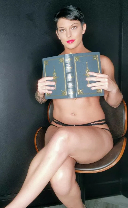 Catching up on some reading.  by TattooedPhysicist