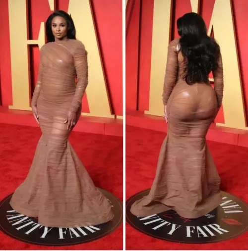 Ciara at Vanity Fair party  by AllCommiesDie