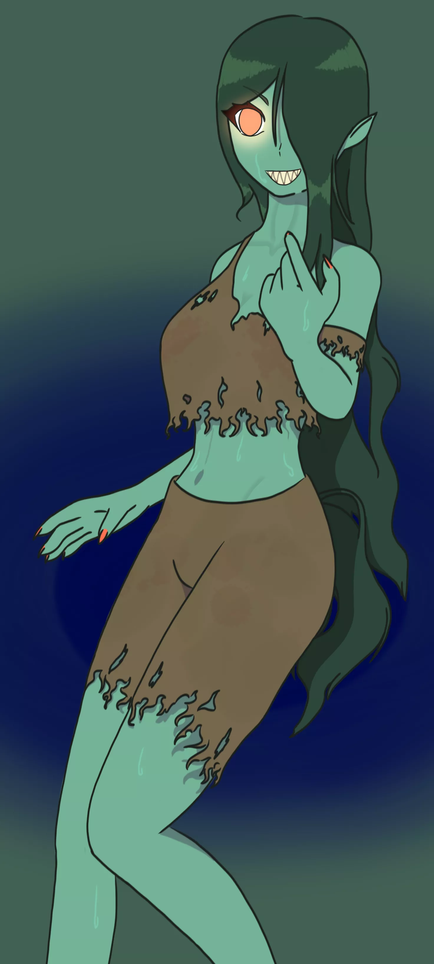 Come, join the Kelpie. She has something to show you. posted by Vidas_Night