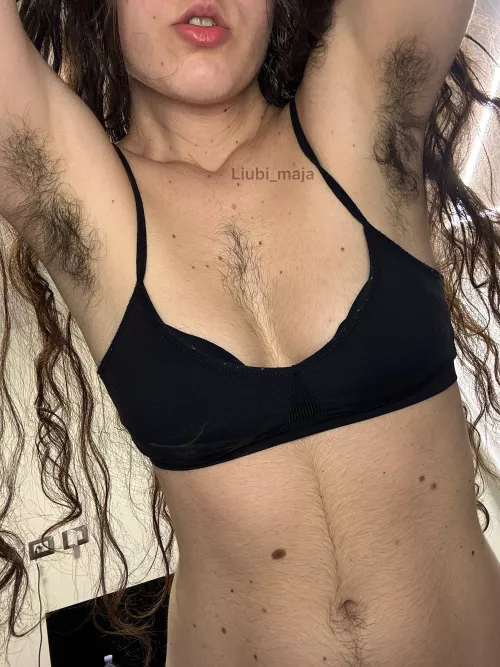 Do you appreciate my extremely hairy armpits? by Liubimaja4u