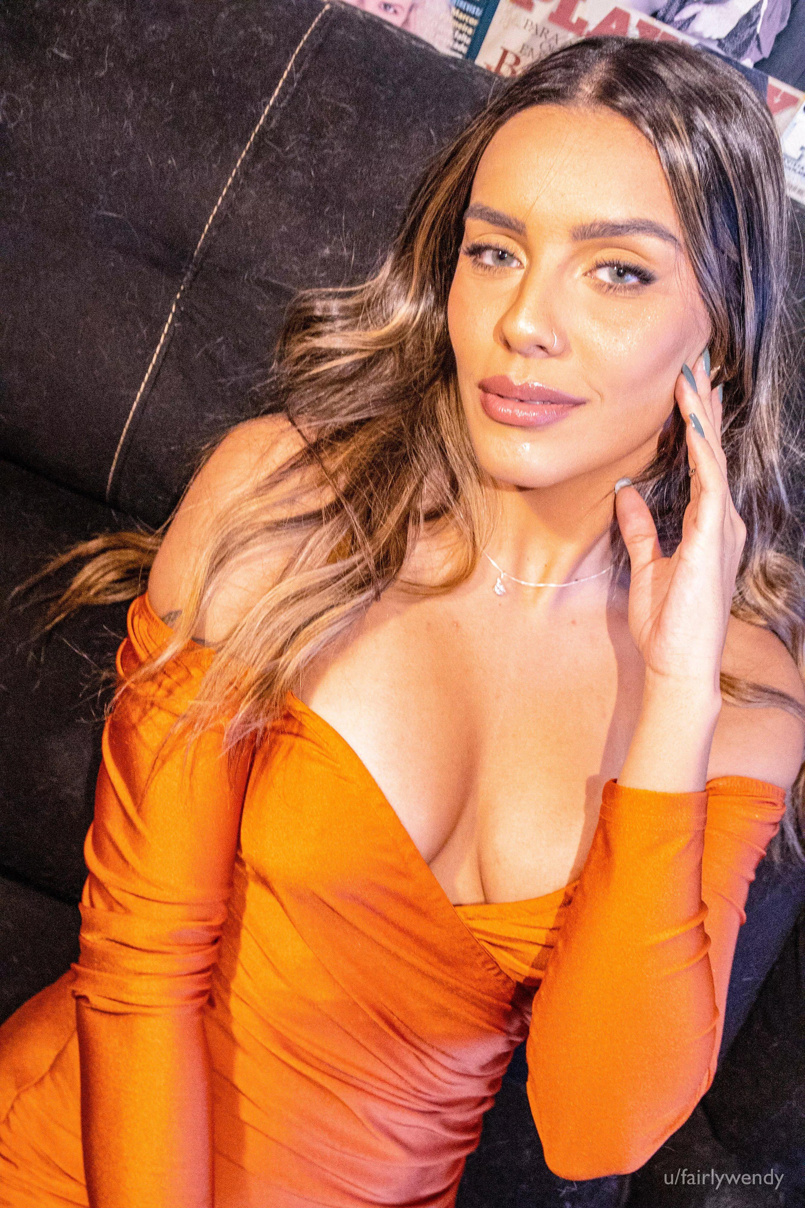 Does my dress match my hair? posted by fairlywendy