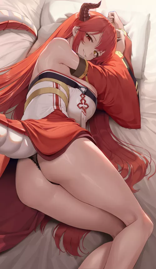 Dragon Girl by xSaviour_N