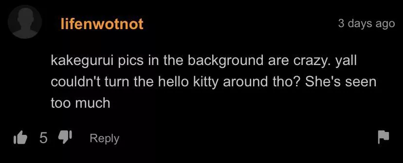 Hello Kitty seen too much posted by blueyso1a