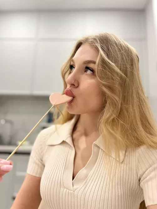 i love when you play with my blonde hair by Lucky_Restaurant_610