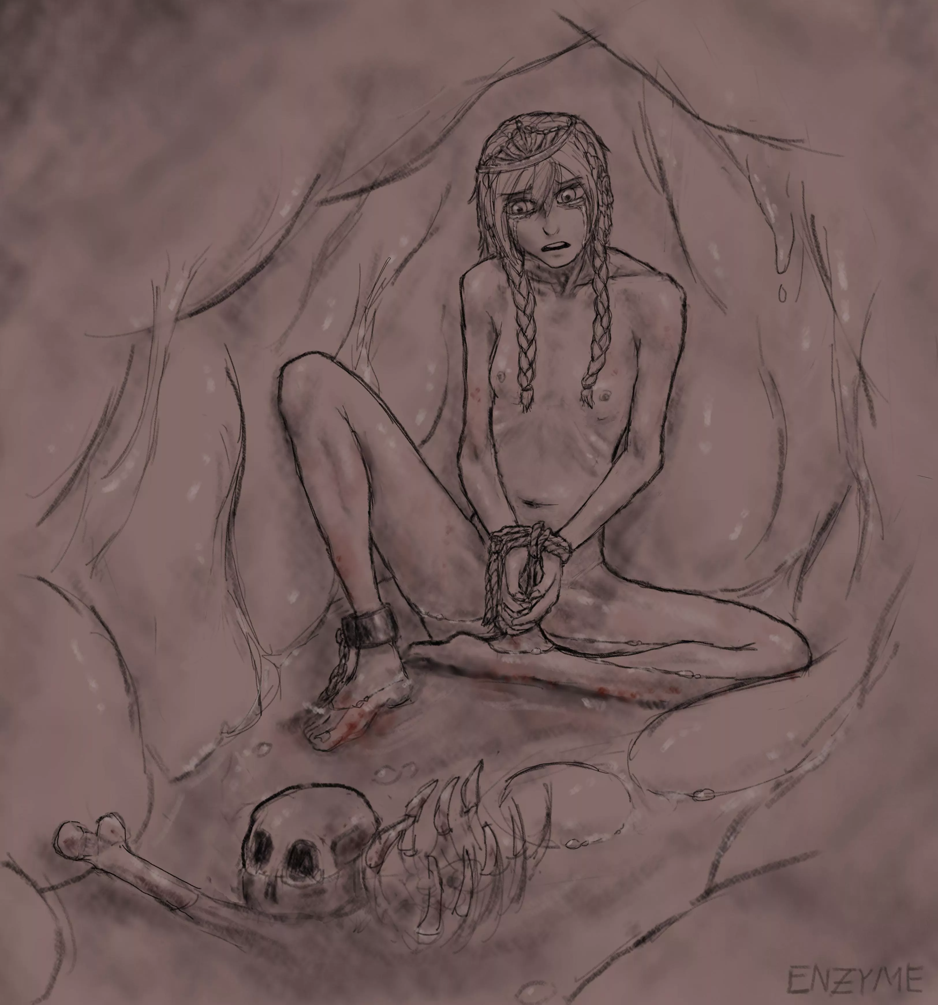 {Image} Ousted Princess (OC) [?/F] [Unwilling] [Digestion] posted by enzyyyme