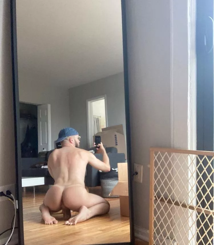 Like the tan line? 🍑 posted by exswimmergay