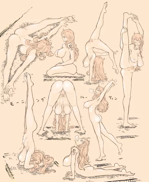 Nami's Morning Routine by cloudyfigma