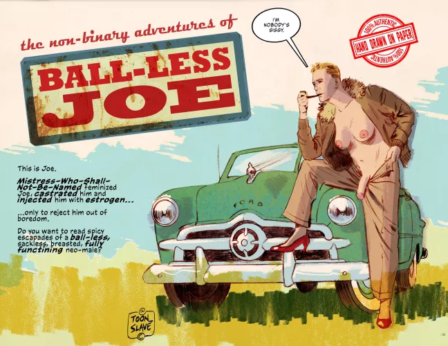 Neo-male femboy transformation comics are hard to find. Just seeing if there's an audience. If there is, more will be posted. by toon_slave