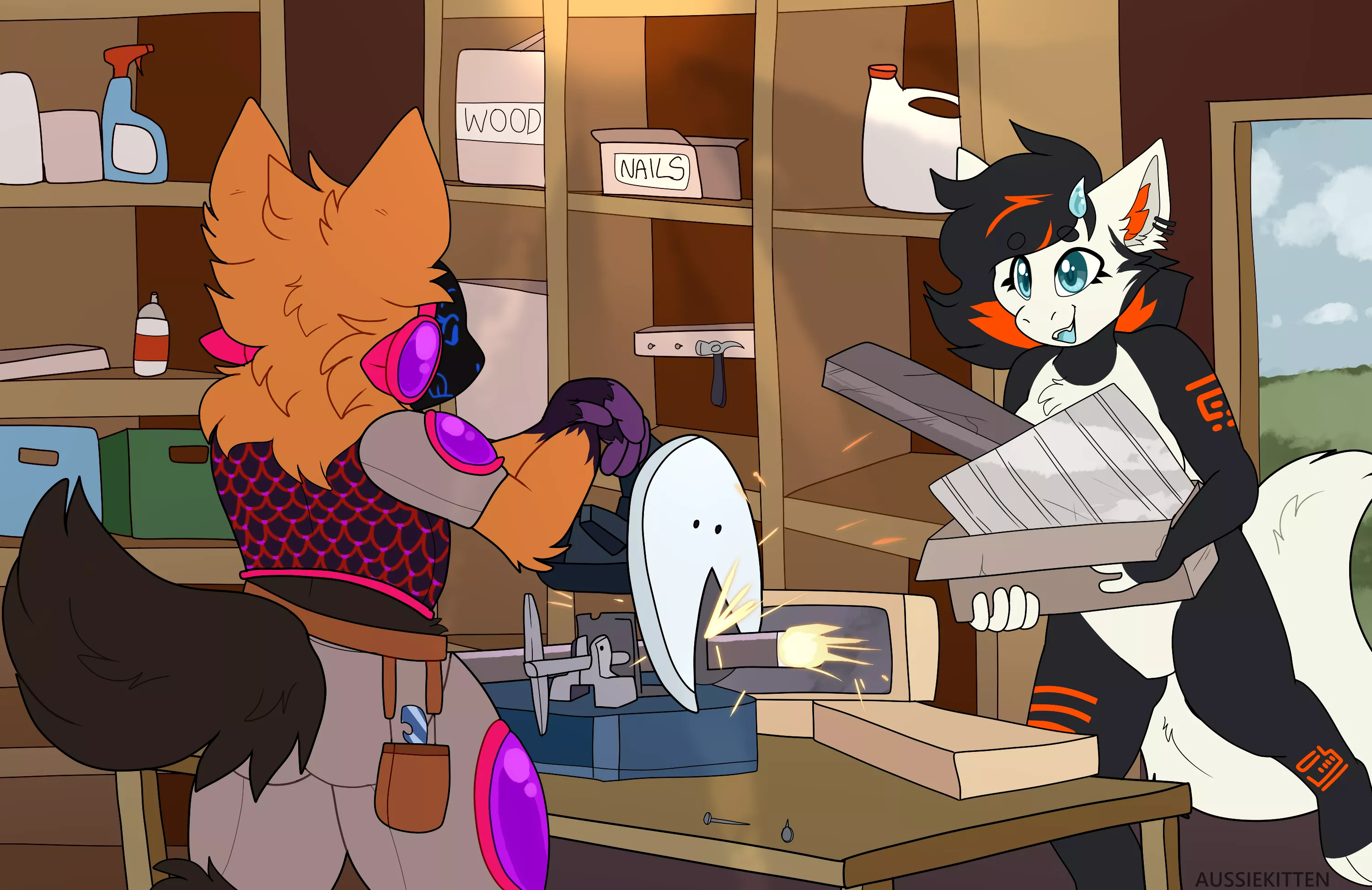 Proto at work 🔥🔧 | [Com for ecc_error] posted by Aussie_Kitten_